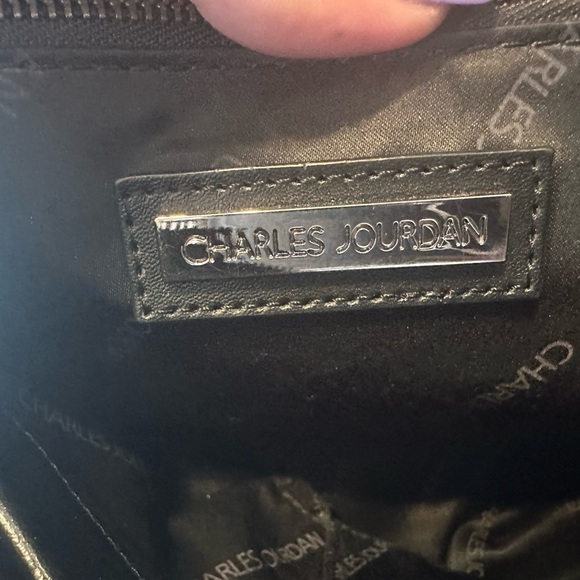 Charles Jourdan Leopard Print Haircalf Satchel Bag – Genuine Leather - Picture 12 of 16